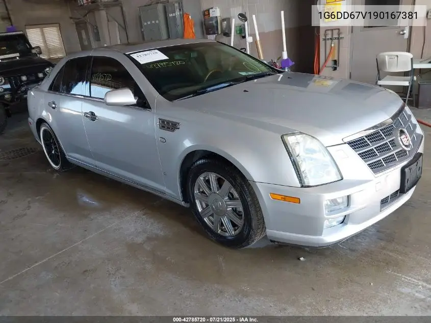 2009 Cadillac Sts V6 VIN: 1G6DD67V190167381 Lot: 42785720