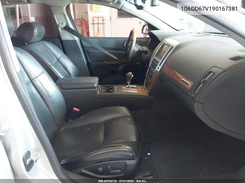 2009 Cadillac Sts V6 VIN: 1G6DD67V190167381 Lot: 42785720