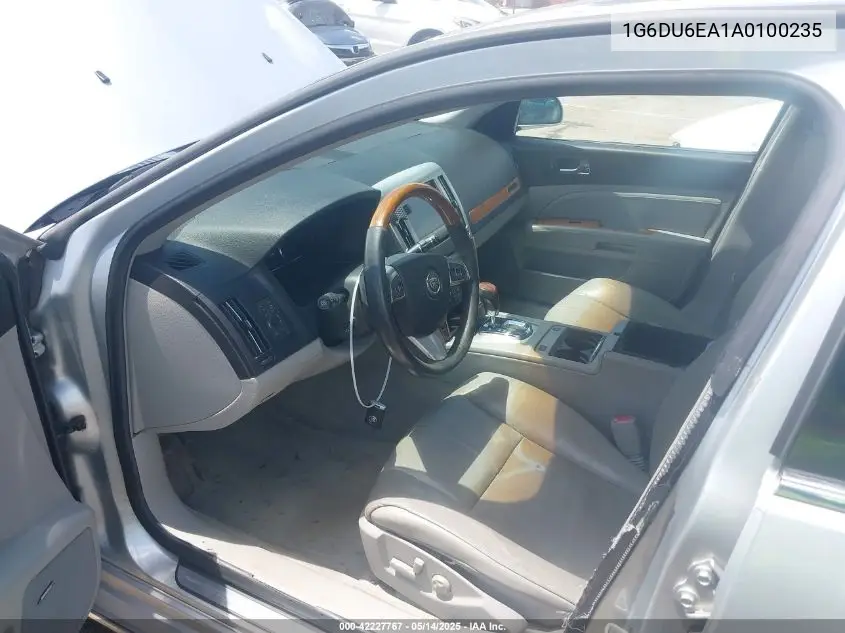 2010 Cadillac Sts Performance VIN: 1G6DU6EA1A0100235 Lot: 42227767