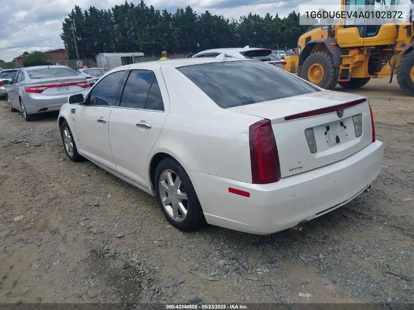 2010 Cadillac Sts Luxury Package VIN: 1G6DU6EV4A0102872 Lot: 42348505