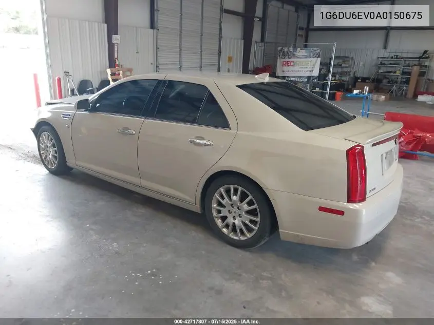 2010 Cadillac Sts Premium Package VIN: 1G6DU6EV0A0150675 Lot: 42717807