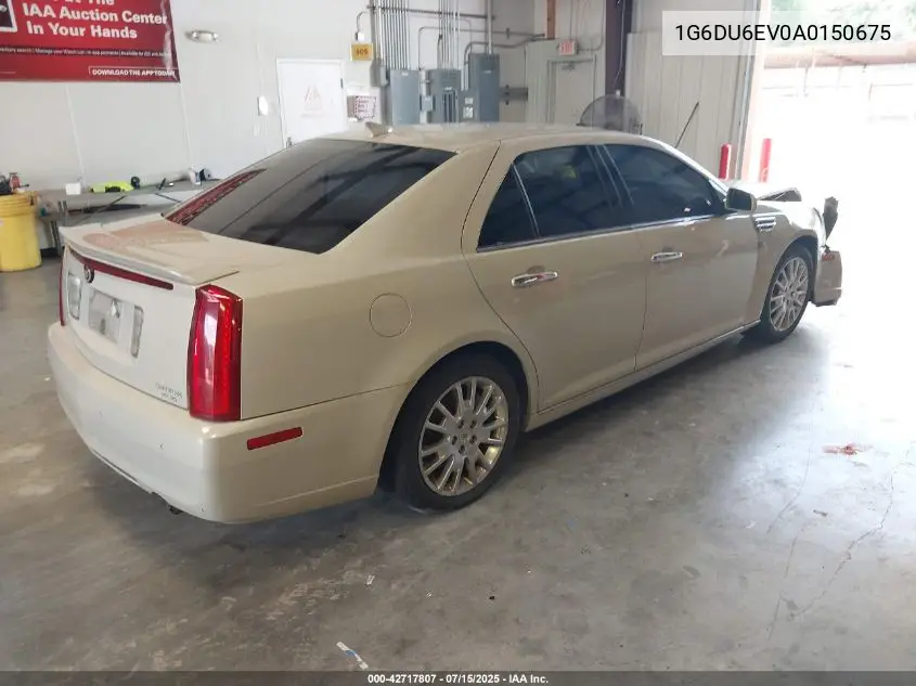2010 Cadillac Sts Premium Package VIN: 1G6DU6EV0A0150675 Lot: 42717807