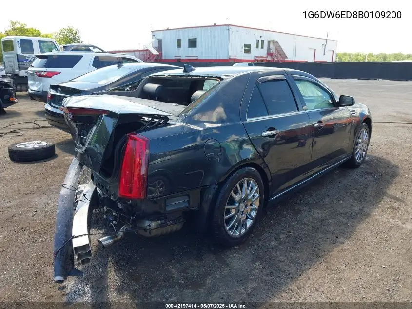 2011 Cadillac Sts Luxury VIN: 1G6DW6ED8B0109200 Lot: 42197414