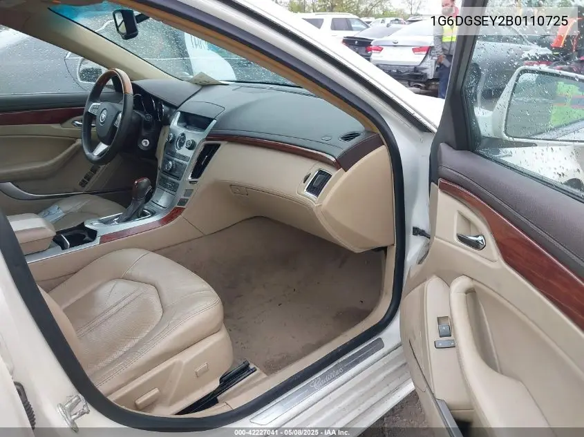 2011 Cadillac Sts VIN: 1G6DGSEY2B0110725 Lot: 42227041