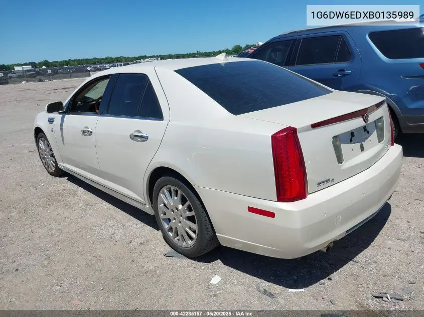 2011 Cadillac Sts Luxury VIN: 1G6DW6EDXB0135989 Lot: 42285157