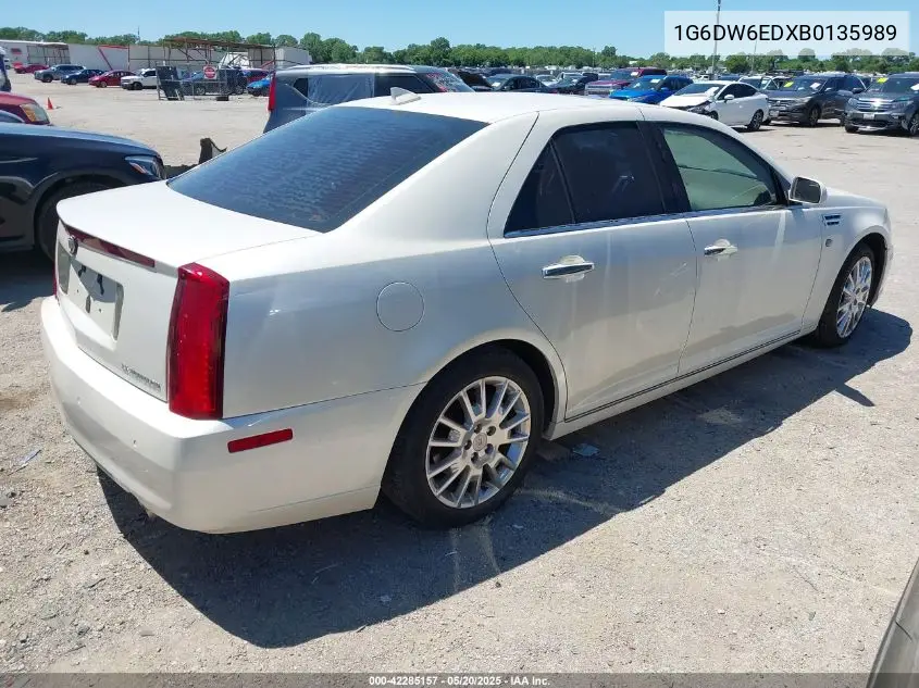 2011 Cadillac Sts Luxury VIN: 1G6DW6EDXB0135989 Lot: 42285157