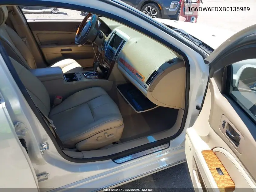 2011 Cadillac Sts Luxury VIN: 1G6DW6EDXB0135989 Lot: 42285157