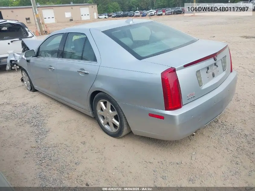 2011 Cadillac Sts Luxury VIN: 1G6DW6ED4B0117987 Lot: 42422722