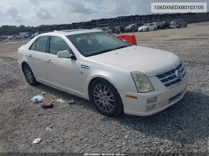 2011 Cadillac Sts Premium VIN: 1G6DX6EDXB0103105 Lot: 42498384