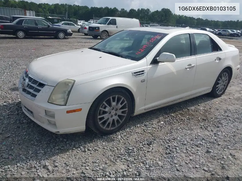 2011 Cadillac Sts Premium VIN: 1G6DX6EDXB0103105 Lot: 42498384