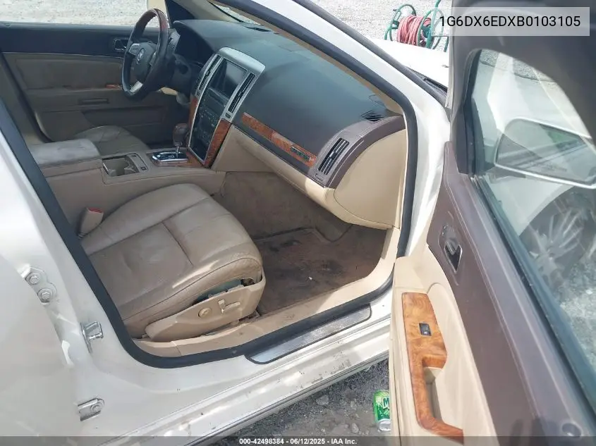 2011 Cadillac Sts Premium VIN: 1G6DX6EDXB0103105 Lot: 42498384