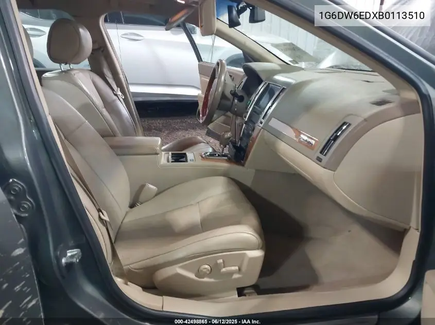 2011 Cadillac Sts Luxury VIN: 1G6DW6EDXB0113510 Lot: 42498865