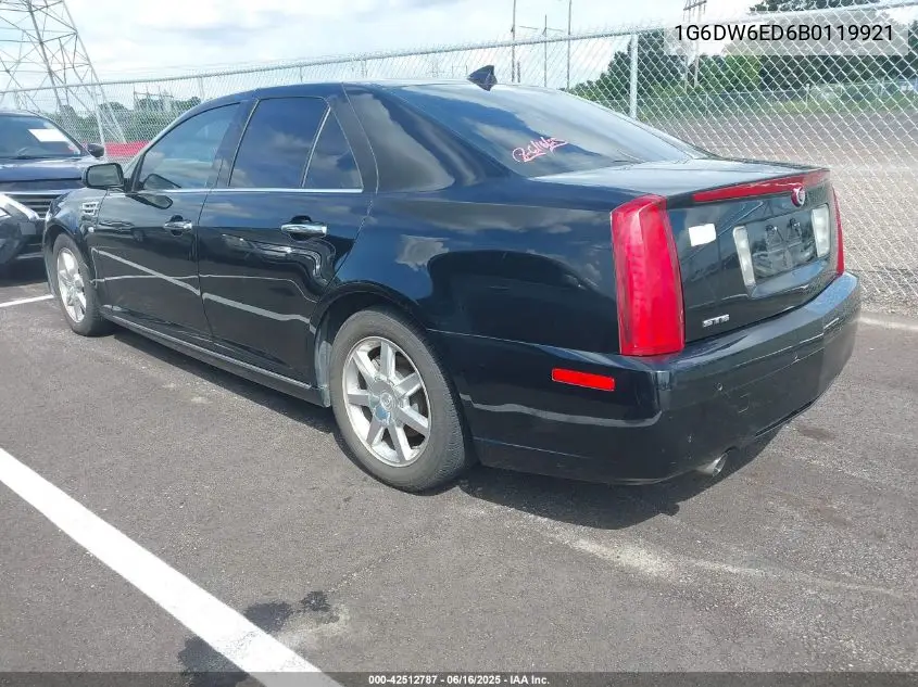 2011 Cadillac Sts Luxury VIN: 1G6DW6ED6B0119921 Lot: 42512787