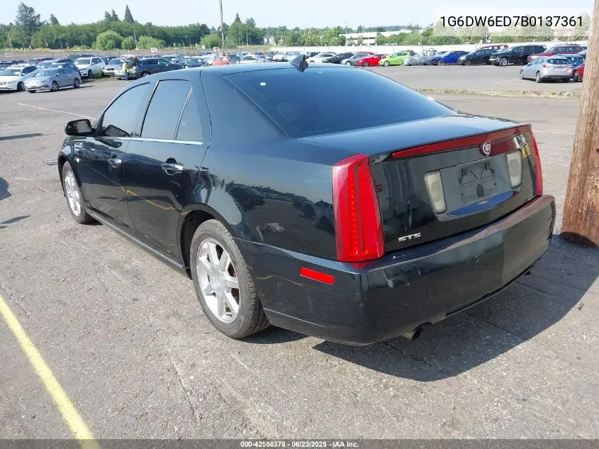 2011 Cadillac Sts Luxury VIN: 1G6DW6ED7B0137361 Lot: 42558378
