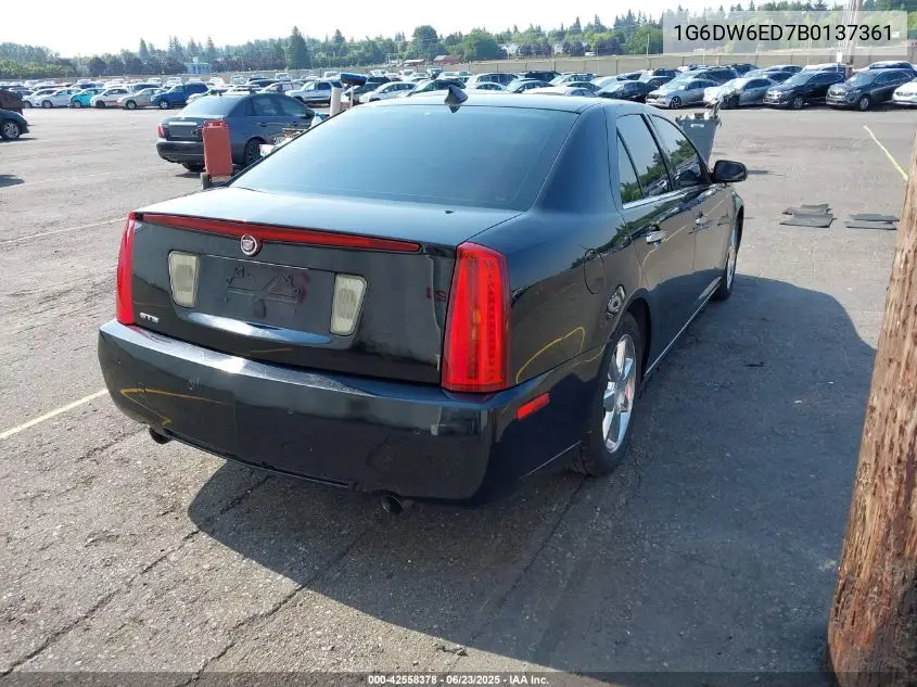 2011 Cadillac Sts Luxury VIN: 1G6DW6ED7B0137361 Lot: 42558378