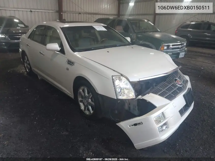 2011 Cadillac Sts Luxury VIN: 1G6DW6EDXB0150511 Lot: 42600187