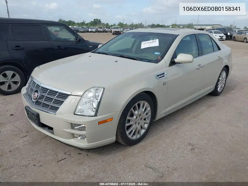 2011 Cadillac Sts Premium VIN: 1G6DX6ED0B0158341 Lot: 42766452