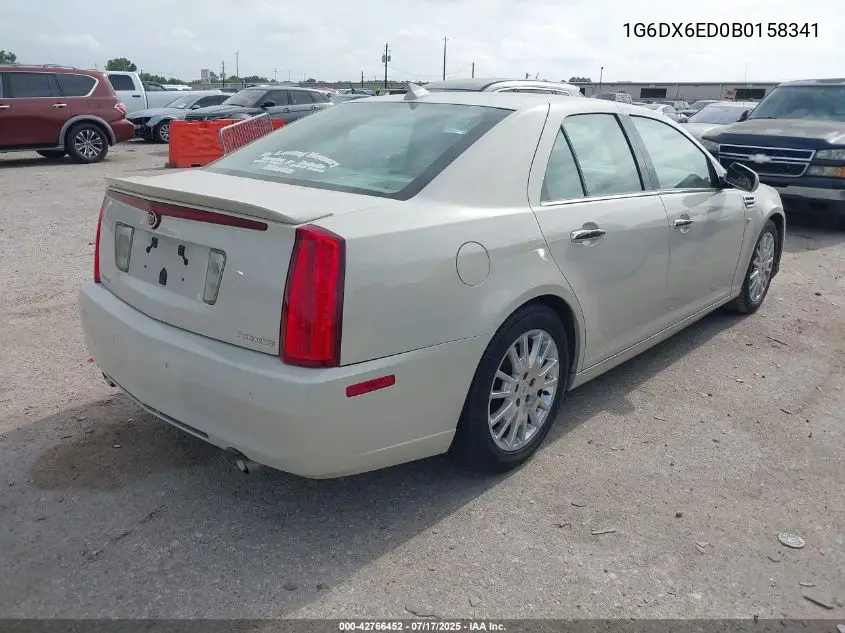 2011 Cadillac Sts Premium VIN: 1G6DX6ED0B0158341 Lot: 42766452