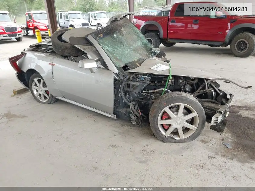 2004 Cadillac Xlr Standard VIN: 1G6YV34A045604281 Lot: 42460598