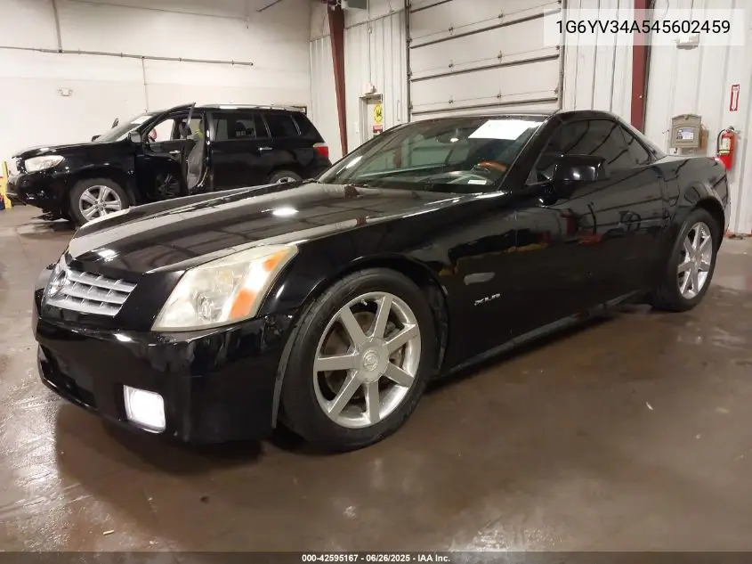 2004 Cadillac Xlr Standard VIN: 1G6YV34A545602459 Lot: 42595167