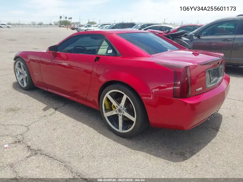 2005 Cadillac Xlr Standard VIN: 1G6YV34A255601173 Lot: 42359148