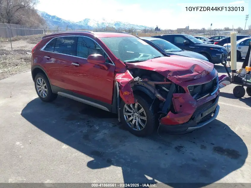 2019 Cadillac Xt4 Premium Luxury VIN: 1GYFZDR44KF133013 Lot: 41868561
