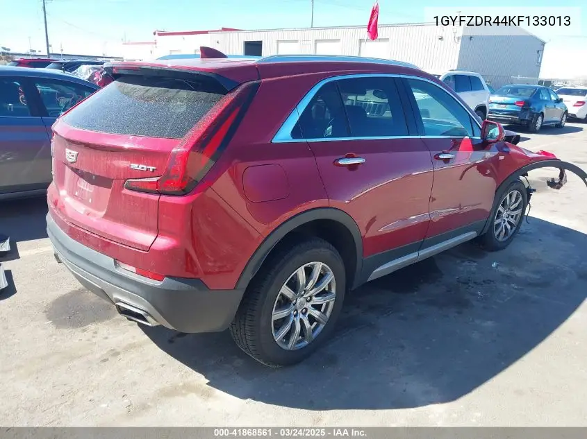 2019 Cadillac Xt4 Premium Luxury VIN: 1GYFZDR44KF133013 Lot: 41868561