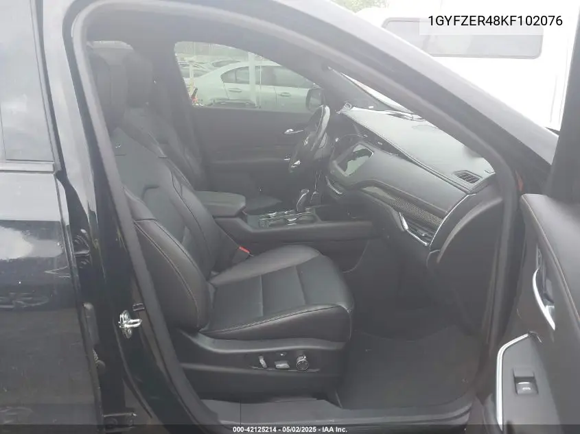 2019 Cadillac Xt4 Sport VIN: 1GYFZER48KF102076 Lot: 42125214