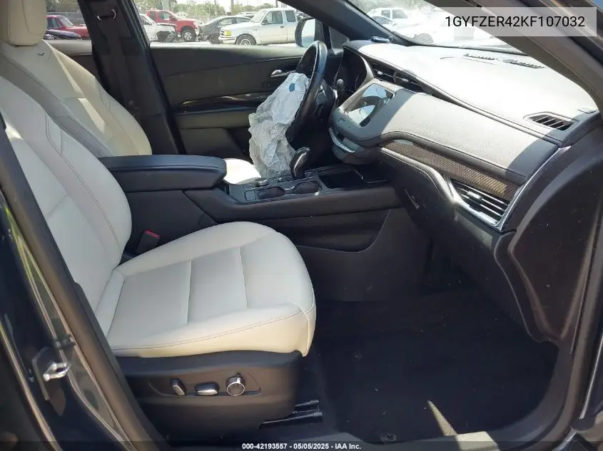 2019 Cadillac Xt4 Sport VIN: 1GYFZER42KF107032 Lot: 42193557