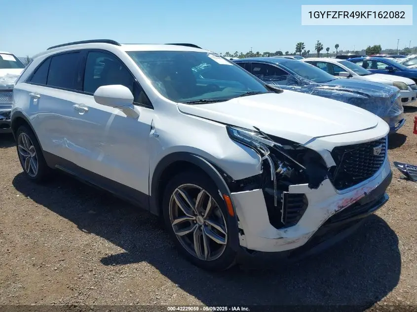 2019 Cadillac Xt4 Sport VIN: 1GYFZFR49KF162082 Lot: 42229059