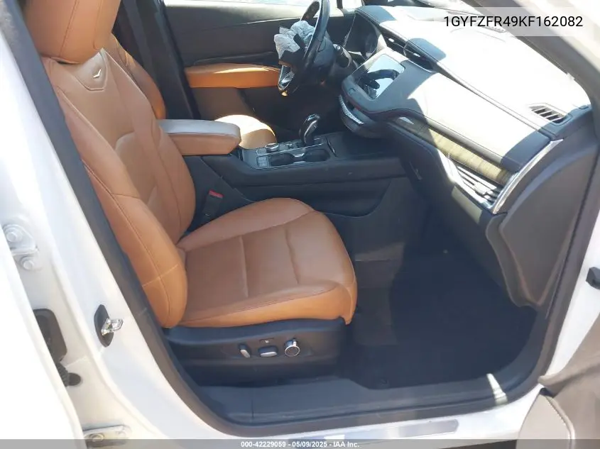 2019 Cadillac Xt4 Sport VIN: 1GYFZFR49KF162082 Lot: 42229059