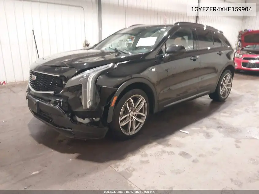 2019 Cadillac Xt4 Sport VIN: 1GYFZFR4XKF159904 Lot: 42479883