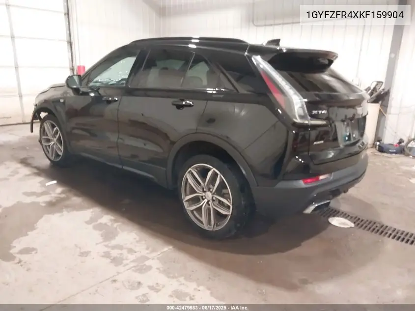 2019 Cadillac Xt4 Sport VIN: 1GYFZFR4XKF159904 Lot: 42479883