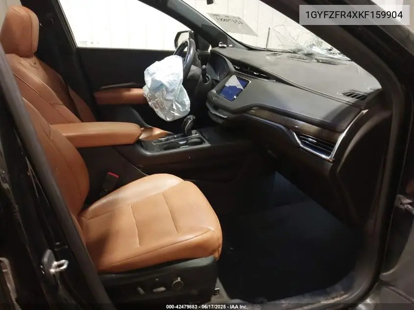 2019 Cadillac Xt4 Sport VIN: 1GYFZFR4XKF159904 Lot: 42479883