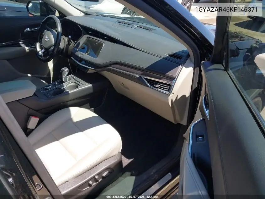 2019 Cadillac Xt4 Luxury VIN: 1GYAZAR46KF146371 Lot: 42655522