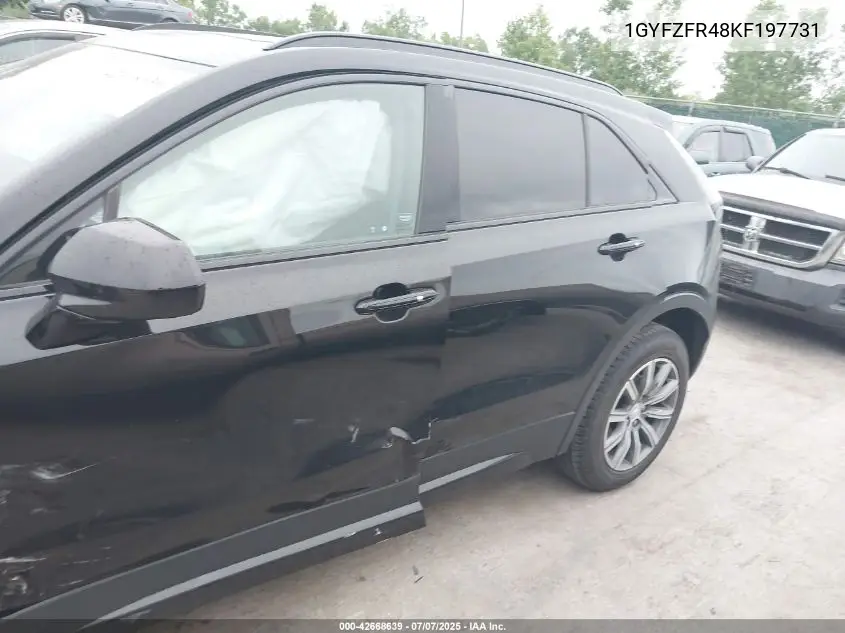 2019 Cadillac Xt4 Sport VIN: 1GYFZFR48KF197731 Lot: 42668639