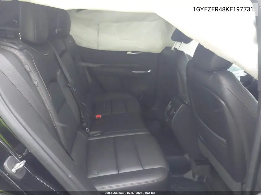 2019 Cadillac Xt4 Sport VIN: 1GYFZFR48KF197731 Lot: 42668639