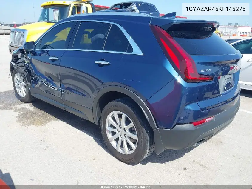 2019 Cadillac Xt4 Luxury VIN: 1GYAZAR45KF145275 Lot: 42788747