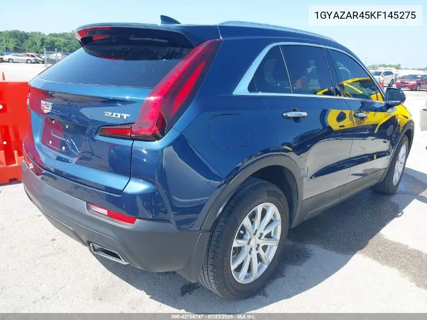 2019 Cadillac Xt4 Luxury VIN: 1GYAZAR45KF145275 Lot: 42788747