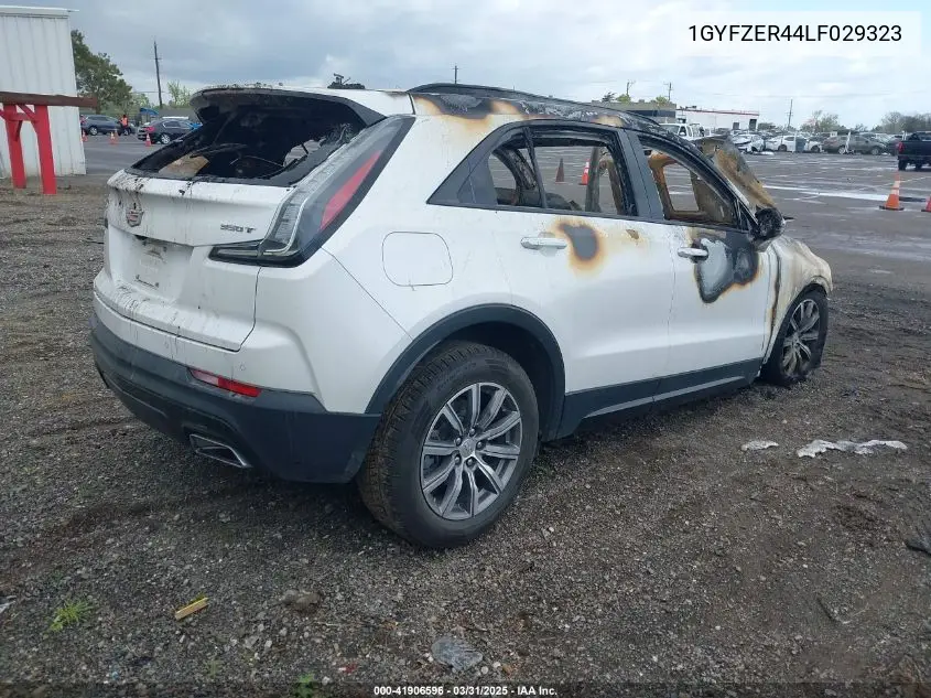 2020 Cadillac Xt4 Fwd Sport VIN: 1GYFZER44LF029323 Lot: 41906596