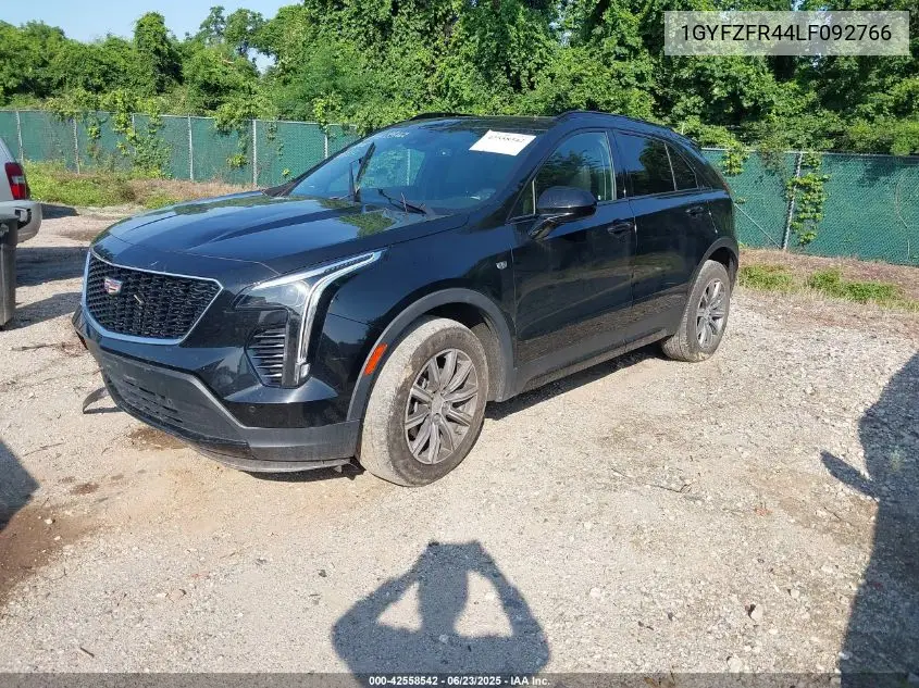 2020 Cadillac Xt4 Awd Sport VIN: 1GYFZFR44LF092766 Lot: 42558542