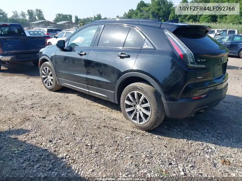 2020 Cadillac Xt4 Awd Sport VIN: 1GYFZFR44LF092766 Lot: 42558542