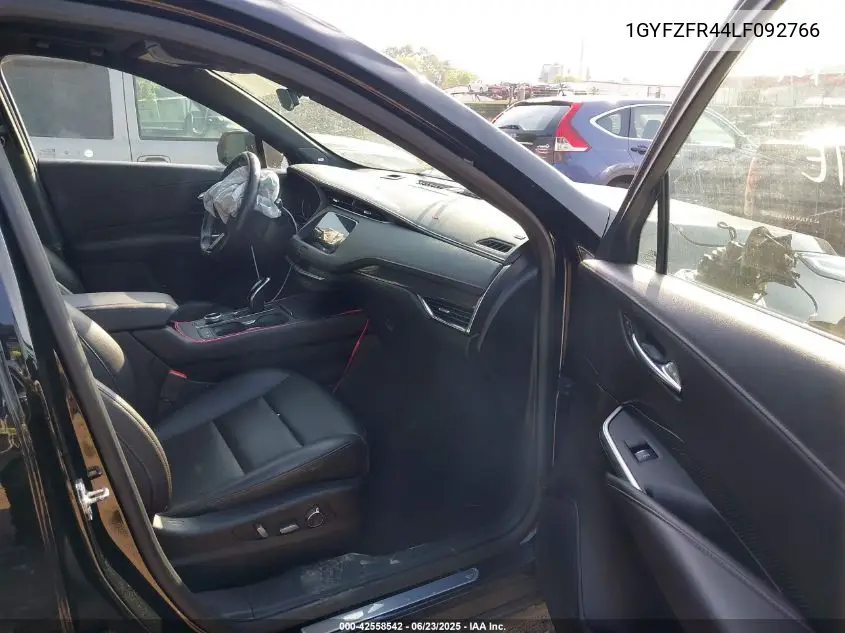 2020 Cadillac Xt4 Awd Sport VIN: 1GYFZFR44LF092766 Lot: 42558542