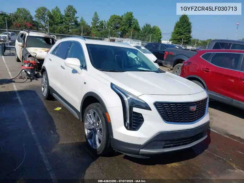 2020 Cadillac Xt4 Fwd Premium Luxury VIN: 1GYFZCR45LF030713 Lot: 42623390
