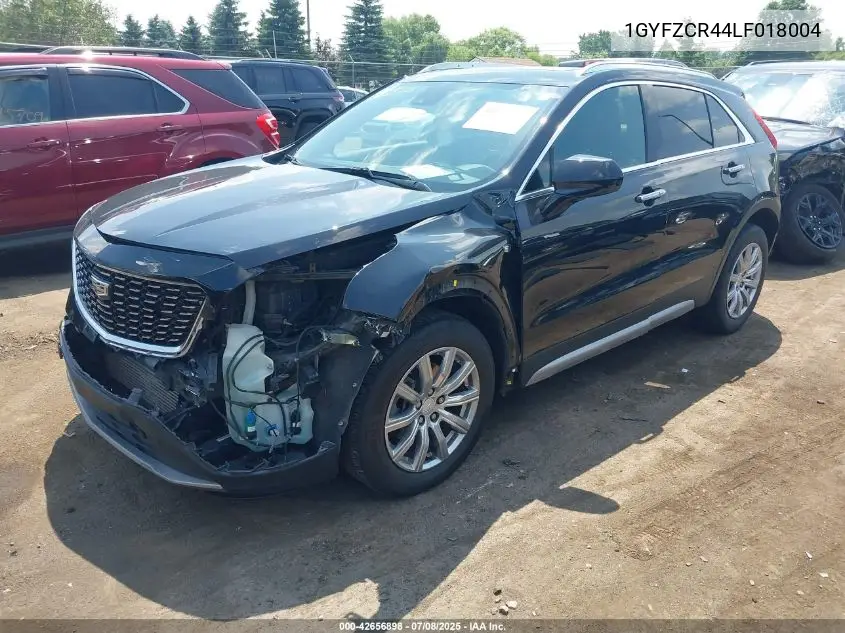 2020 Cadillac Xt4 Fwd Premium Luxury VIN: 1GYFZCR44LF018004 Lot: 42656898