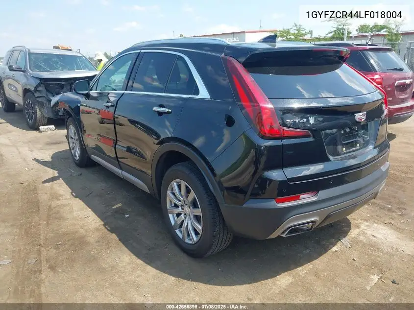 2020 Cadillac Xt4 Fwd Premium Luxury VIN: 1GYFZCR44LF018004 Lot: 42656898