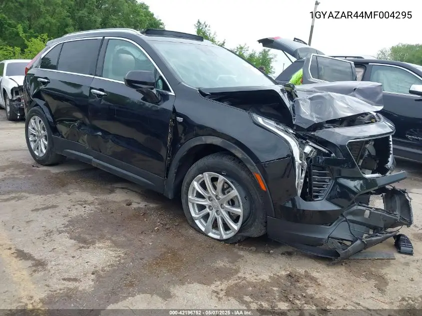 2021 Cadillac Xt4 Fwd Luxury VIN: 1GYAZAR44MF004295 Lot: 42196752