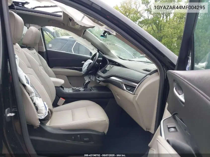 2021 Cadillac Xt4 Fwd Luxury VIN: 1GYAZAR44MF004295 Lot: 42196752