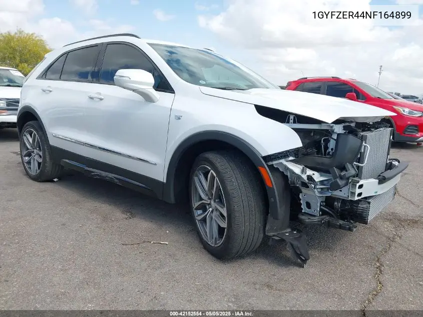 2022 Cadillac Xt4 Fwd Sport VIN: 1GYFZER44NF164899 Lot: 42152554