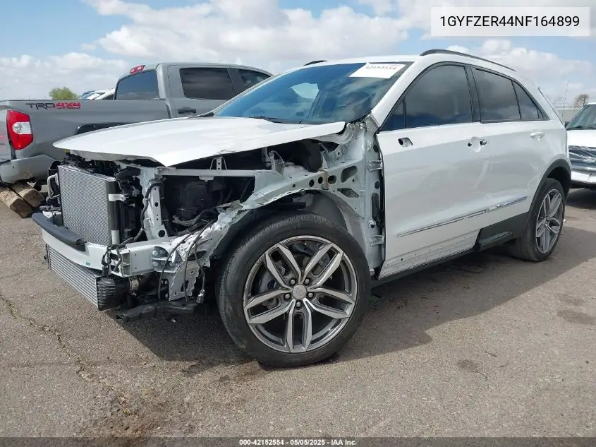 2022 Cadillac Xt4 Fwd Sport VIN: 1GYFZER44NF164899 Lot: 42152554